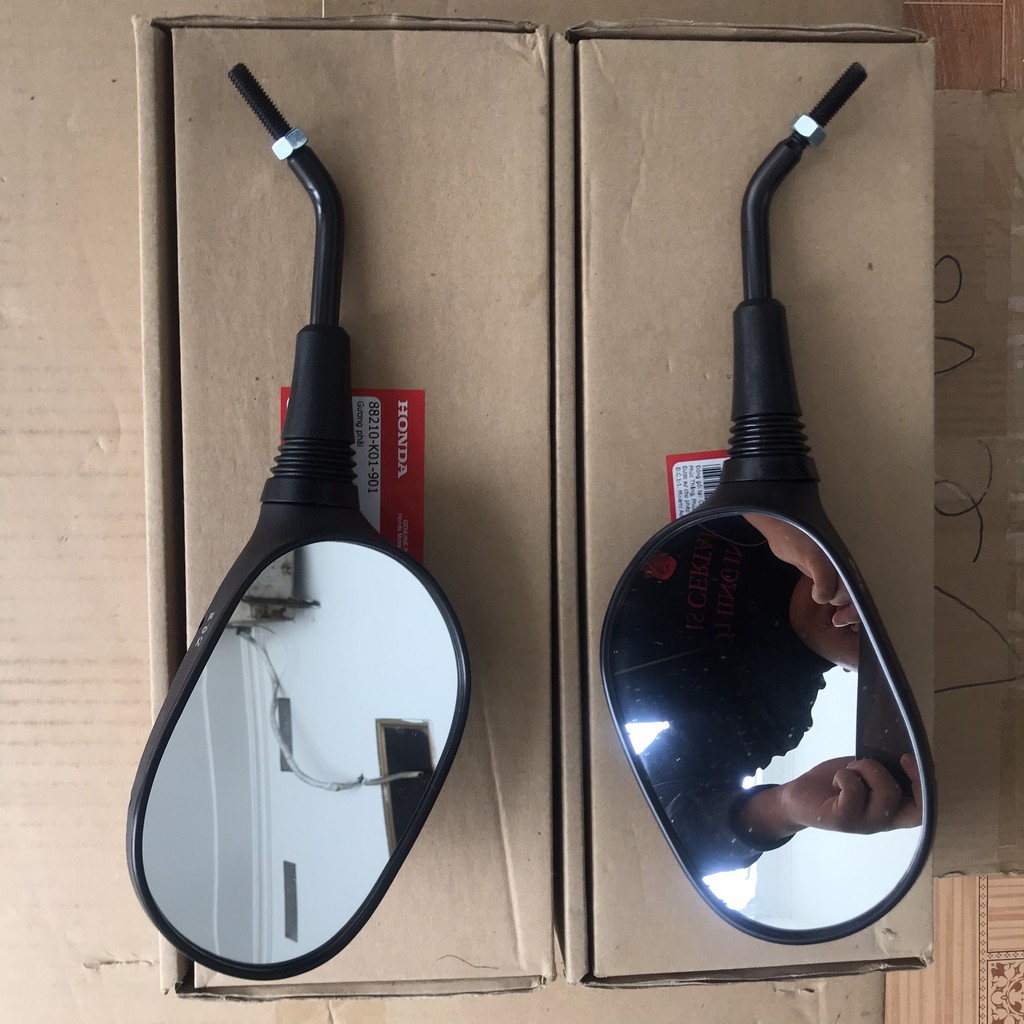 [Gương Honda] Bộ gương, kính, kiếng chiếu hậu trái phải SH 125, 150, 300 chĩnh hãng