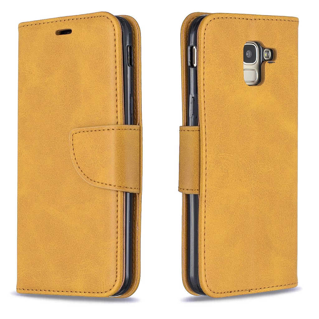 Case for SAMSUNG GALAXY J6 2018 Bao da điện thoại có nắp gài cho