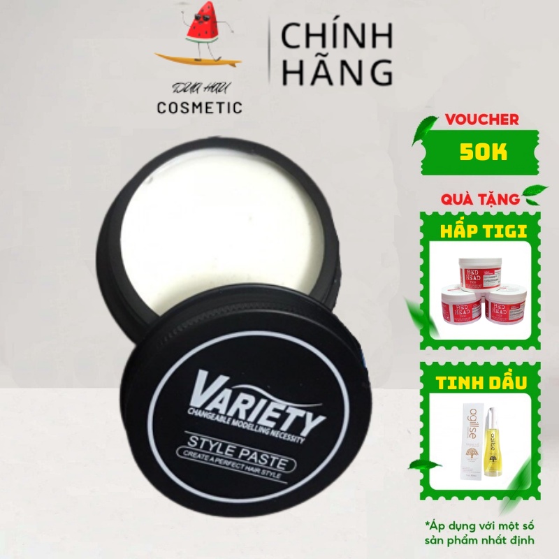 SÁP VUỐT TÓC TẠO KIỂU DÀNH CHO NAM VARIETY MATTE LASTING | 100ml | Chính Hãng