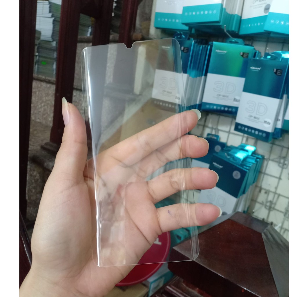 kính Full màn keo UV Cho Xiaomi Minote 10 Lite Full màn hình