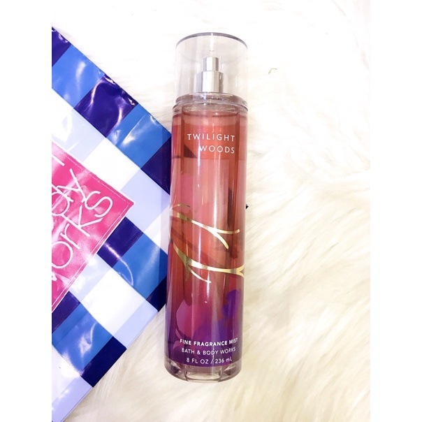 Xịt thơm toàn thân Bodymist Bath & Body Works TWILIGHT WOODS