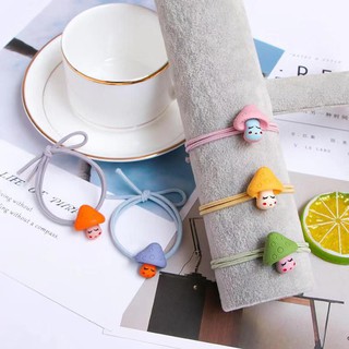 Combo 5 dây cột tóc hình Nấm Dễ Thương
