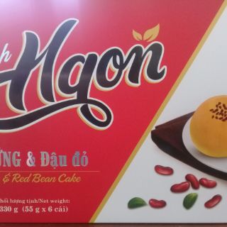 bánh đậu đỏ - trứng muối