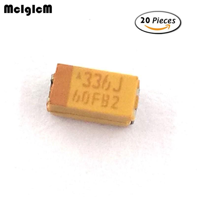 20 Tụ tantalum SMD 33uF 6.3V