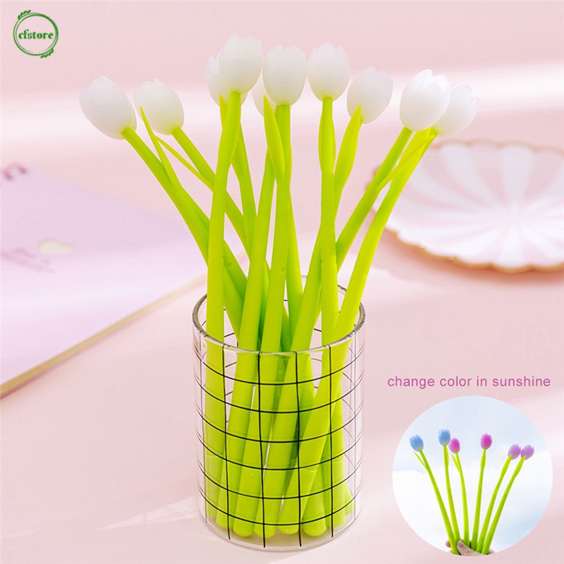 Bút Nước Hình Hoa Tulip Dễ Thương