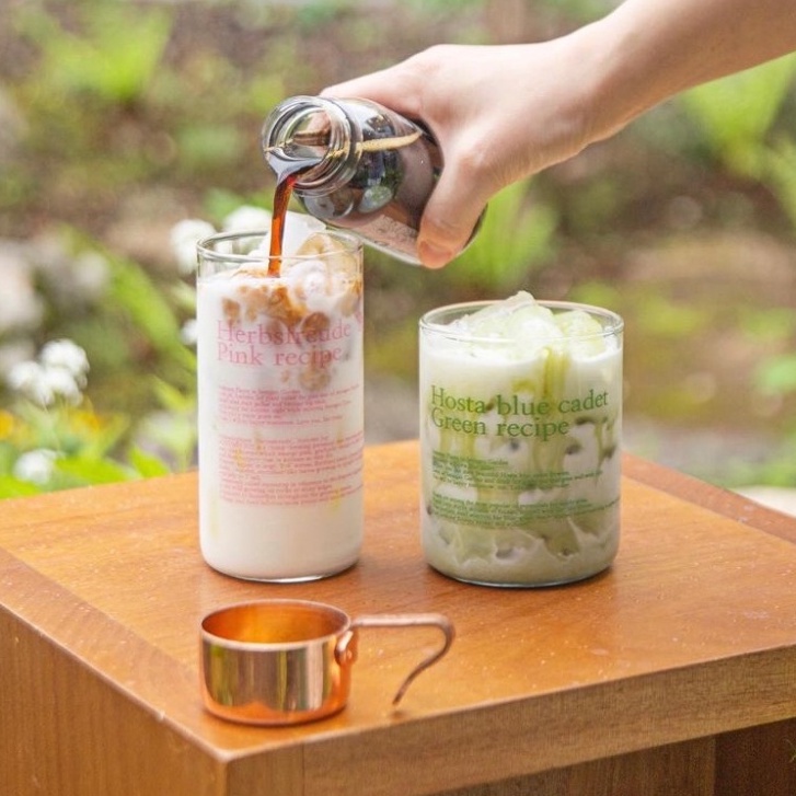 Kính Cốc Thủy Tinh Chịu Nhiệt In Chữ Tiếng Anh Phong Cách Hàn Quốc Độc Đáo