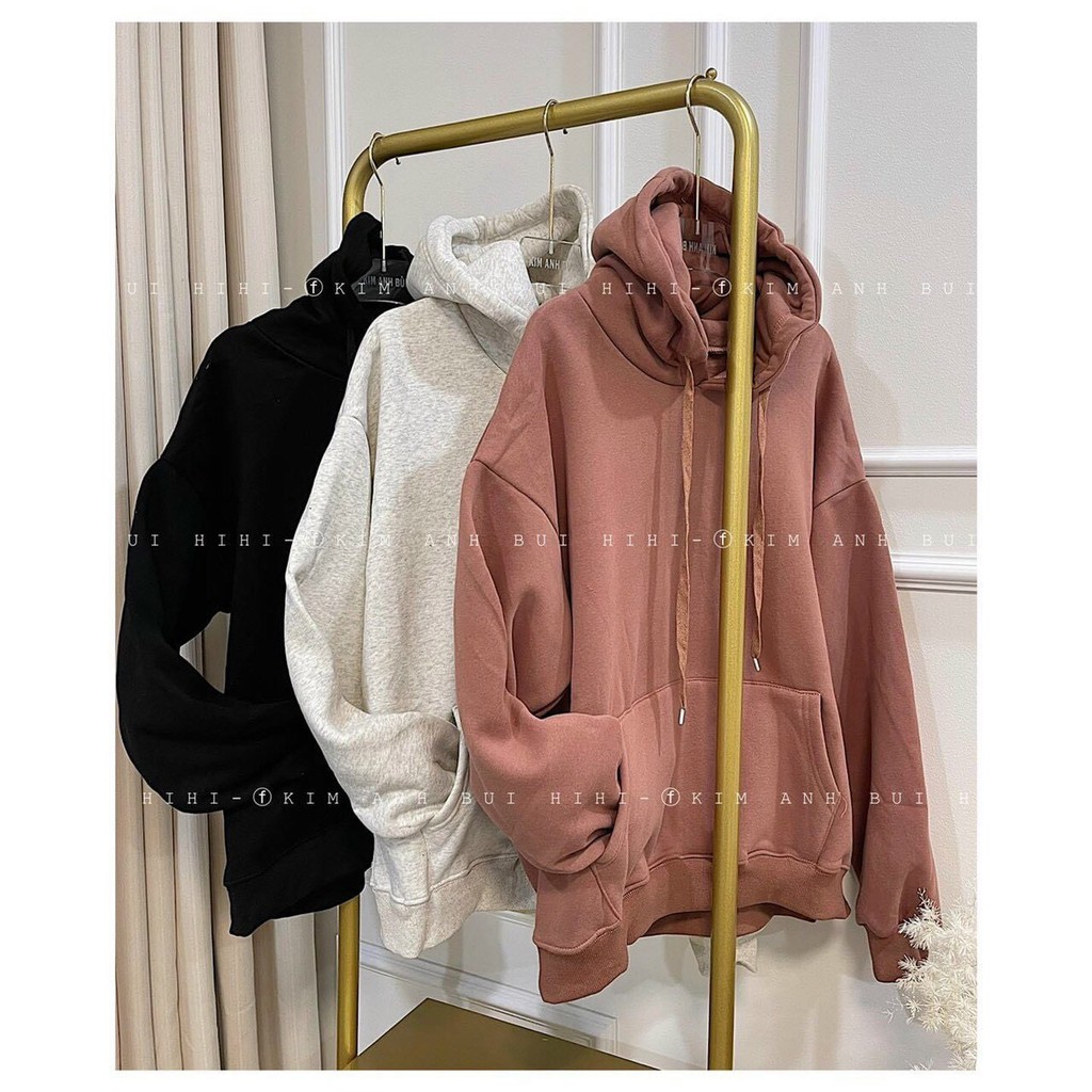 Áo nỉ hoodie trơn và nỉ hình chó. Áo nỉ đôi in hình chất nỉ dày đẹp hàng bán shop/ thoitrangsvtn