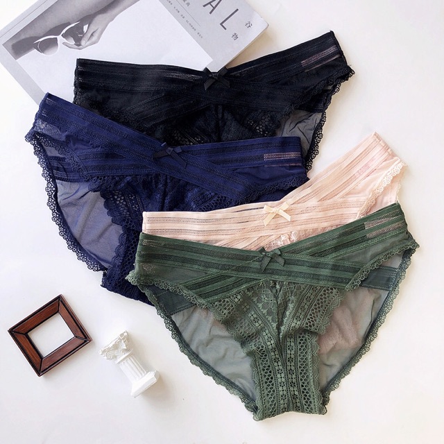 Bộ Đồ Lót Bralette Ren Không Gọng Mút Mỏng Liền S219 | BigBuy360 - bigbuy360.vn