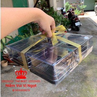(Set 10) Hộp rau câu mica (KHÔNG HỘP CON)