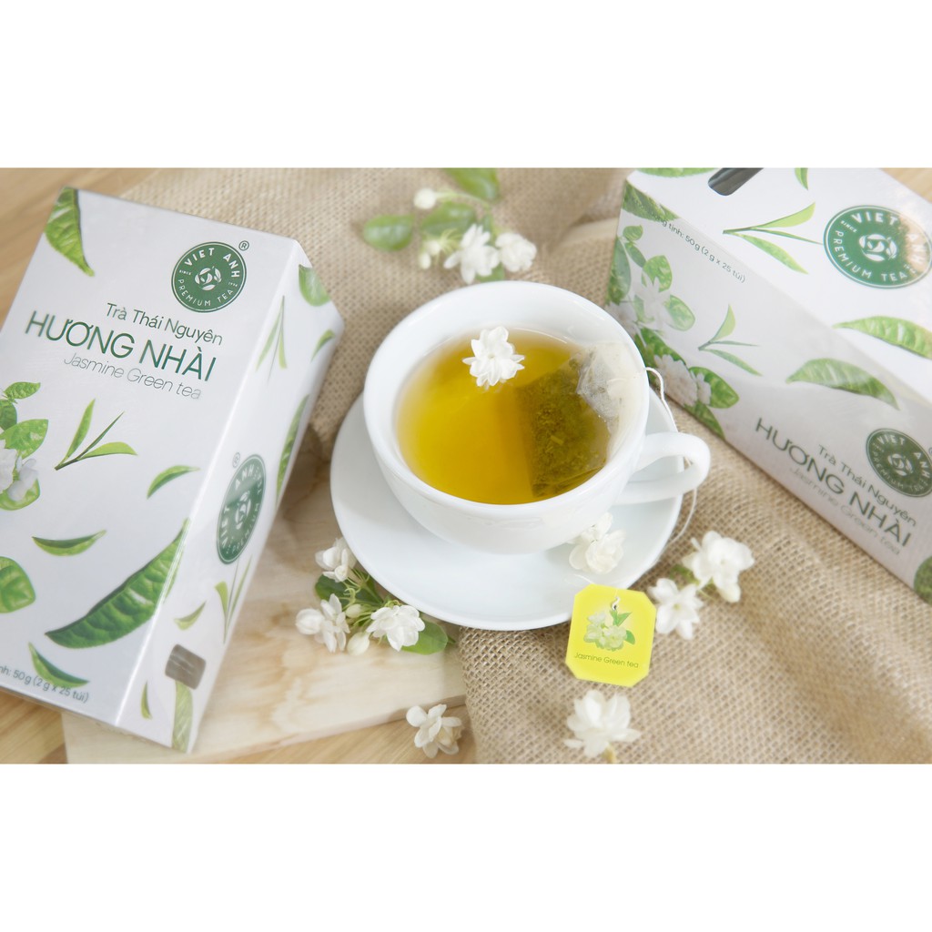  [GIÁ SOCK] Trà Nhài Thái Nguyên túi lọc 50g/25túi | BigBuy360 - bigbuy360.vn