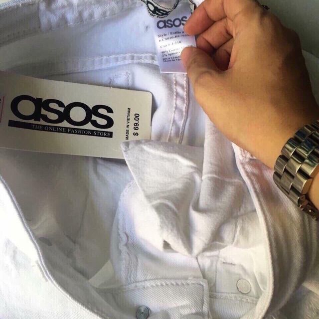 Quần short jean Asos