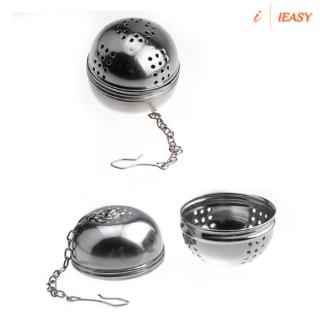 IE❤Stainless Steel Teakettles Infuser Strainer Hot/Cold Tea Locking Spice Ball