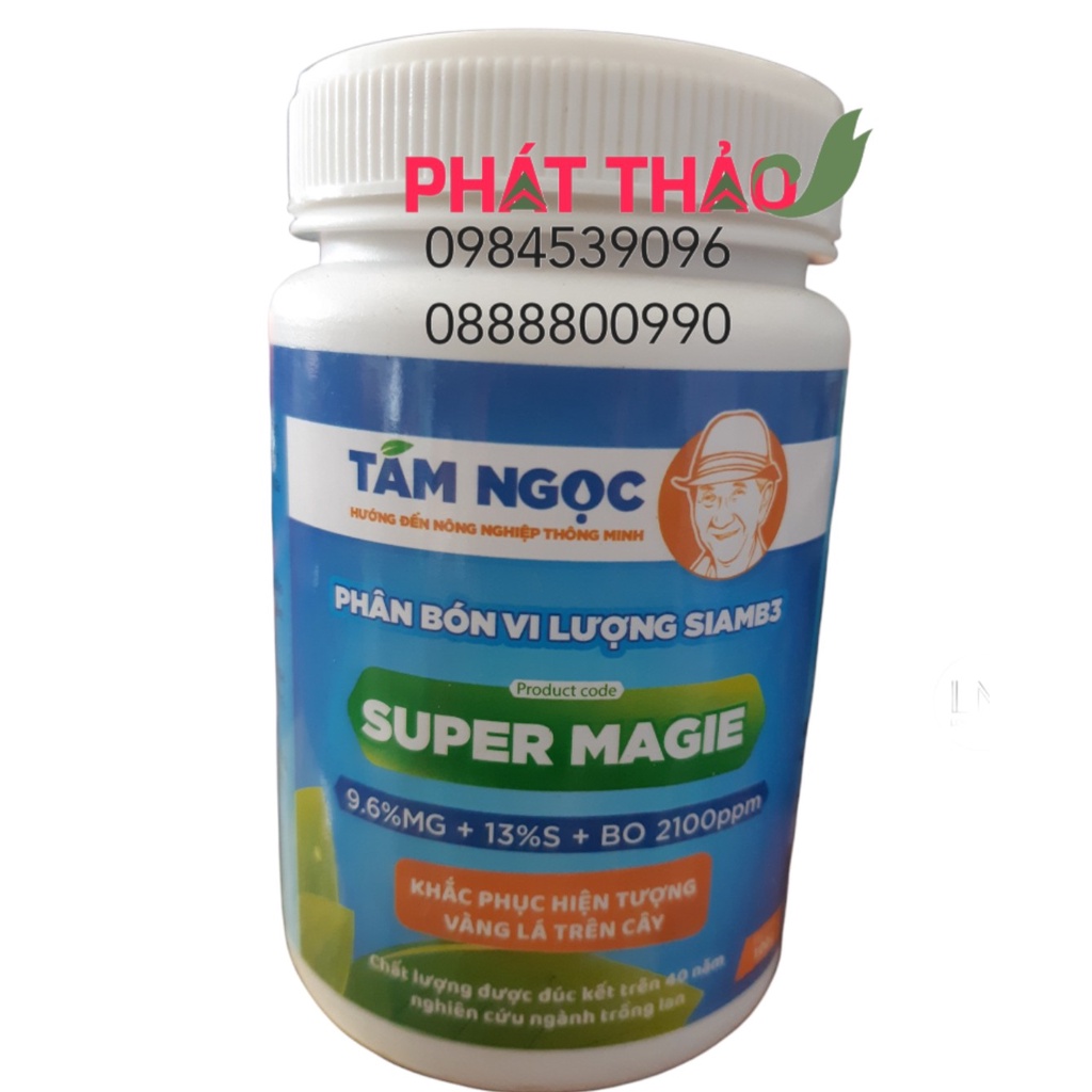 SUPER kali, SUPER canxi, SUPER magie, SUPER 99 100gam dùng cho Hoa Lan và cây cảnh