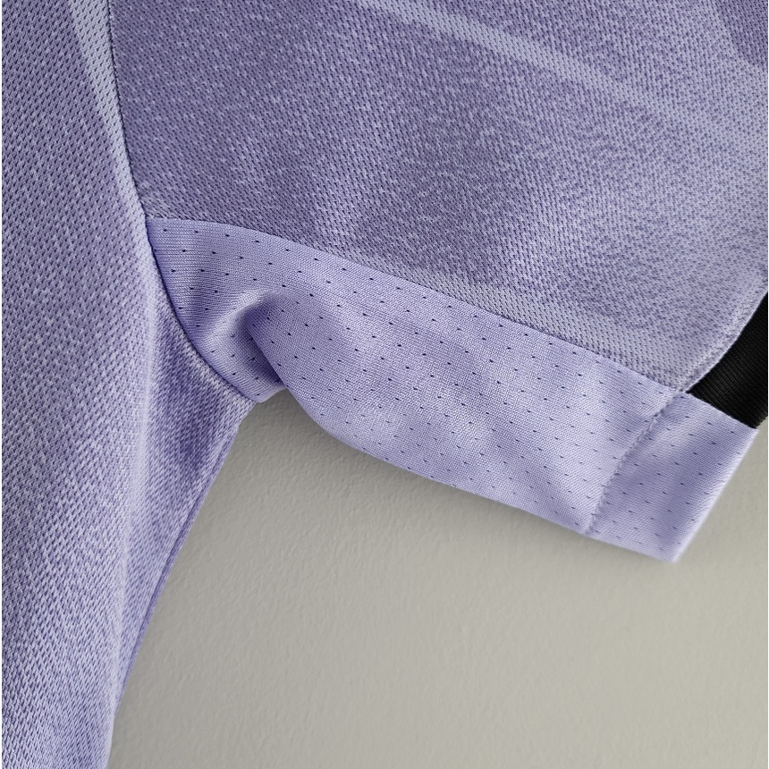 Áo Thun Đá Banh Màu Tím Cho Nam In Hình VINI JR Away 2022-23