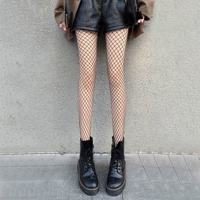 Hot Selling Sexy Fishnet  Body Stockings Fish Net Pantyhose Mesh Nylon Tights Lingerie Skin Thigh High Waist Hosiery