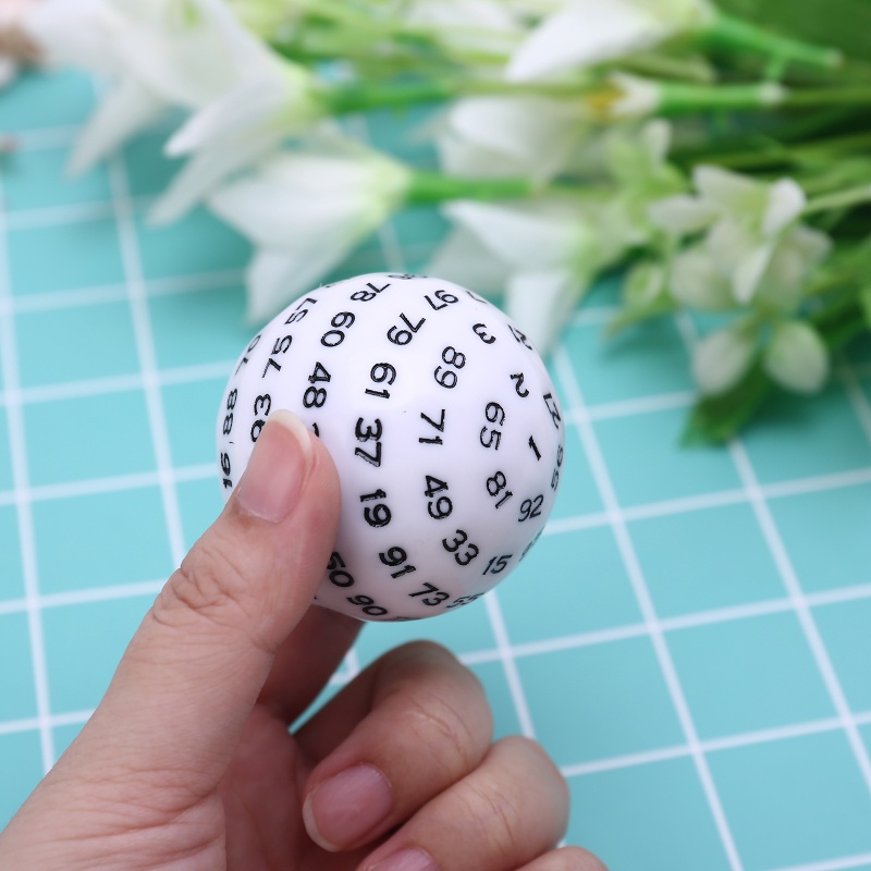 Xúc Xắc Đa Diện D100 100 Mặt Acrylic Dùng Để Chơi Game