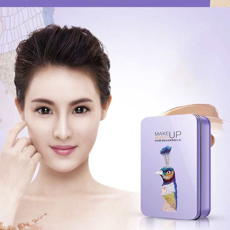 Bộ Cọ Trang Điểm 7 Cây Biến Hóa Siêu Xinh Bioaqua Cọ Trang Điểm Make Up Cơ Bản Tán Kem Phấn