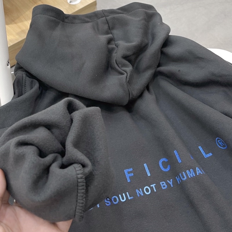 áo Hoodie nỉ WZSOFF màu đen xám unisex ảnh thật SSSTore ( nam nữ mặc đều được ) | BigBuy360 - bigbuy360.vn