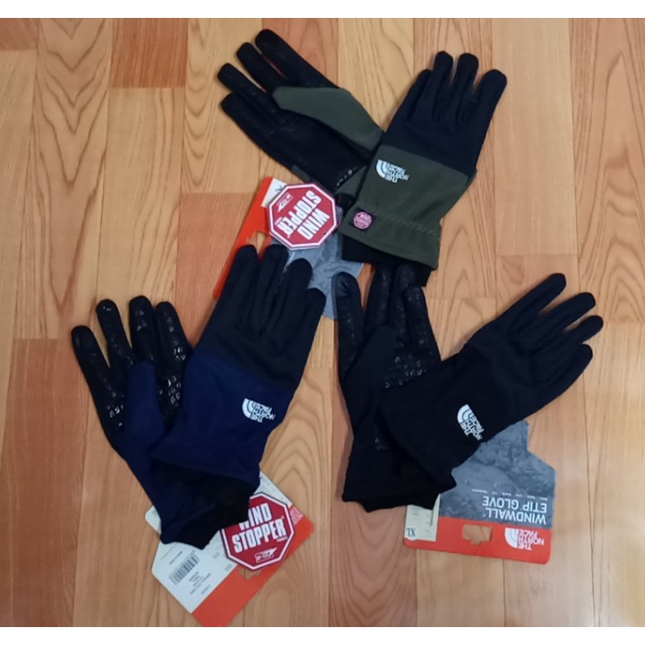 Găng tay nam nữ chống nước The North Face ấm cảm ứng điện thoại 2 lớp giữ ấm