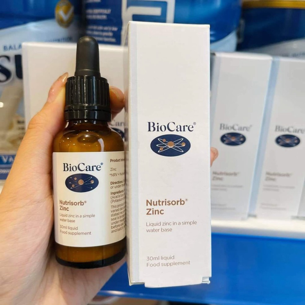 MẪU MỚI - Kẽm Nước Biocare Dùng Cho Trẻ Từ Sơ Sinh - Kẽm Nước Bio care Liqiud Zinc UK - enshopvn.com