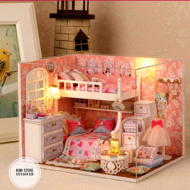 Bộ lắp ghép mô hình gỗ DIY