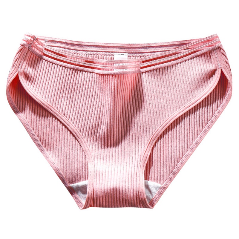 Set 3 quần lót cotton ZXYOUPING lưng thấp thoáng khí màu sắc ngẫu nhiên size L-XXL