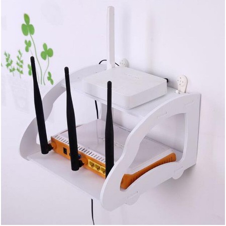 [ GÍA HỦY DIỆT] Kệ trang trí WIFI mini 2 Tầng treo tường.IG375