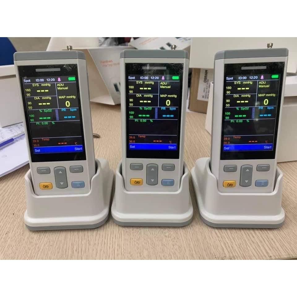 Máy monitor theo dõi bệnh nhân Handle Vital Signs PC100 bảo hành chính hãng