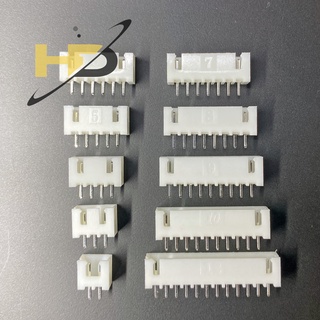 Bộ 50 Đầu Nối XH2.54 2.54mm, Jack Đực Thẳng Loại 2A - 3A - 4A - 5A - 6A - 7A - 8A - 9A - 10A - 12A