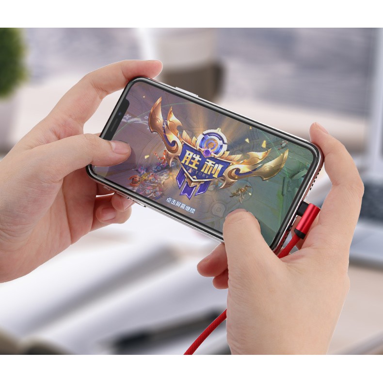 Dây cáp sạc nhanh dành cho điện thoại Android dài 1.8m