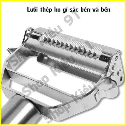 Nạo Rau Củ Hoa Quả Inox Đa Năng, Đồ Dùng Dụng Cụ Vật Dụng Nhà Bếp Thông Minh Độc Đáo Tiện Ích Giá Rẻ Bền Đẹp Shop Kiều