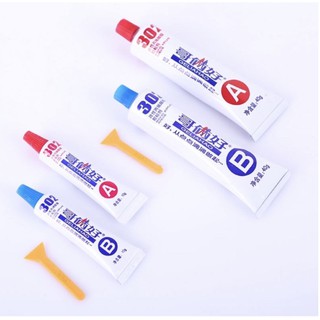 Keo Dán Chịu Nhiệt Đa Năng Epoxy 302 Bộ 10g Dán Đá, Sắt, Gỗ, Giày, Nhựa - Trường Thịnh Epoxy