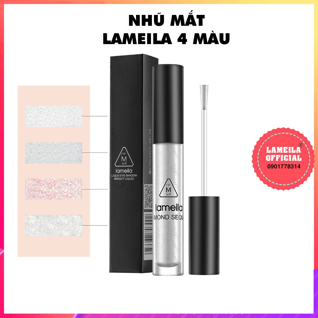 Nhũ mắt Gel nhũ lấp lánh Diamond Lameila P0301