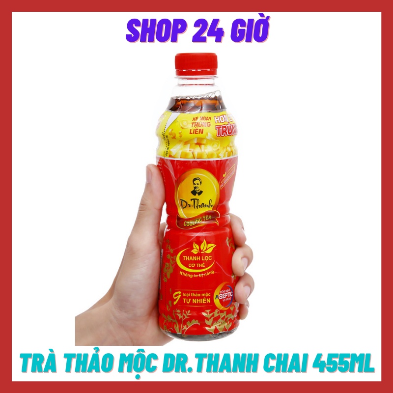 Trà Thảo Mộc Dr.Thanh 1 lốc 6 Chai 455ml