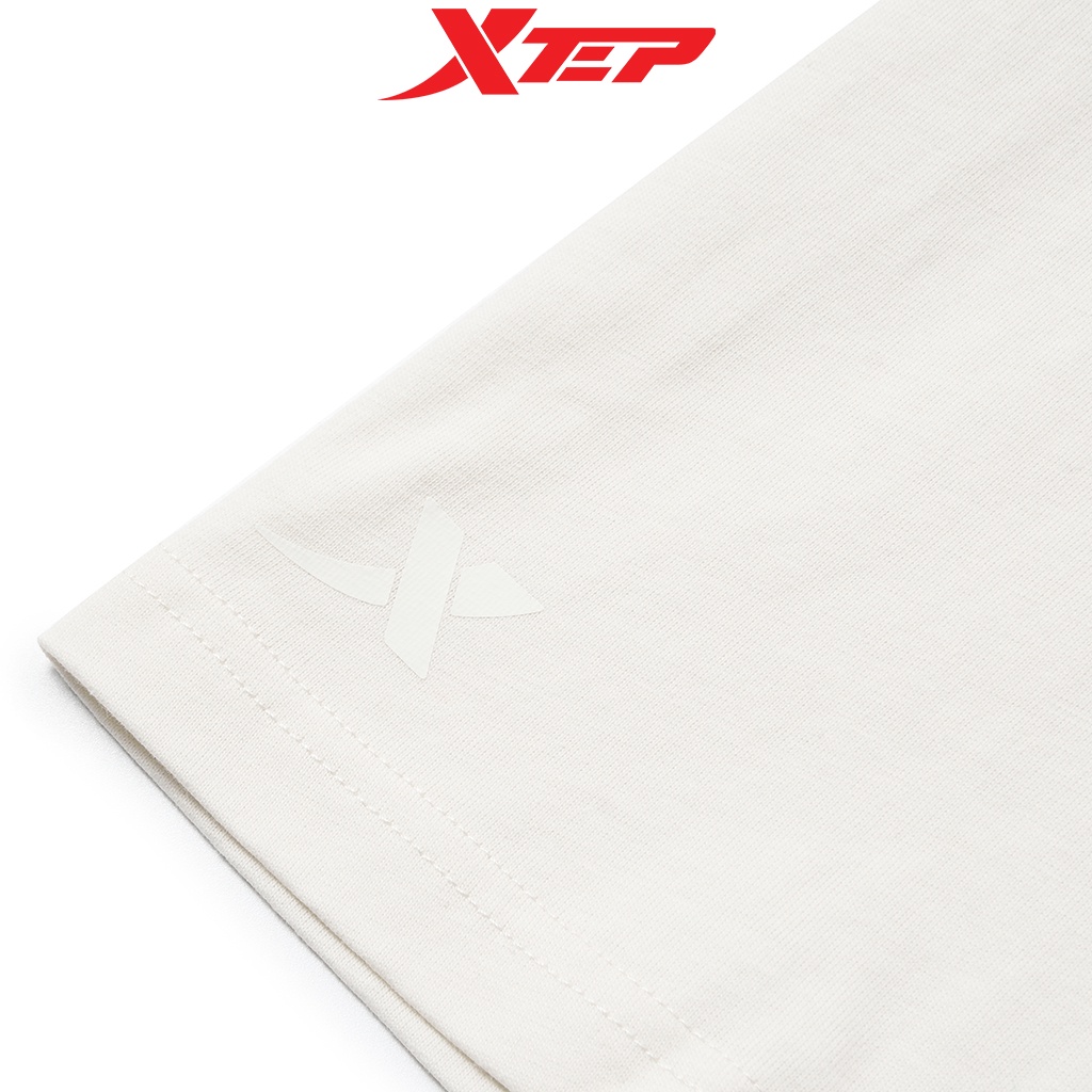 Áo croptop nữ Xtep, tay ngắn, kiểu dáng basic chất vải cotton mát mẻ, cá tính 878228010081