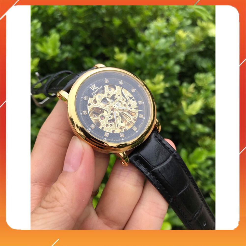 Đồng hồ nam chính hãng automatic hiệu WEISIKAI - Bảo hành 2 năm