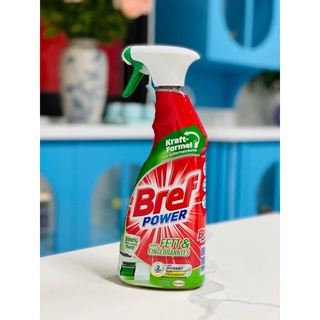 Vệ sinh tẩy dầu mỡ đa năng bref power fett 750ml - hàng đức chính hãng