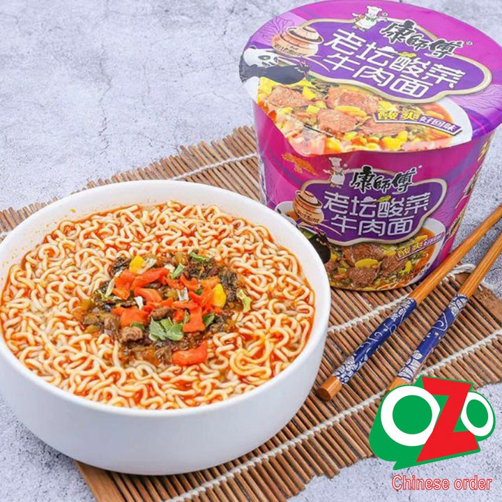 Mì Tôm Chua Cay Dưa Bò - Gấu Trúc Panda 85G