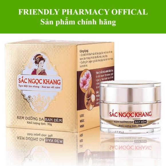 Kem Dưỡng Da Ban Đêm Sắc Ngọc Khang  – Xua tan nỗi lo nám