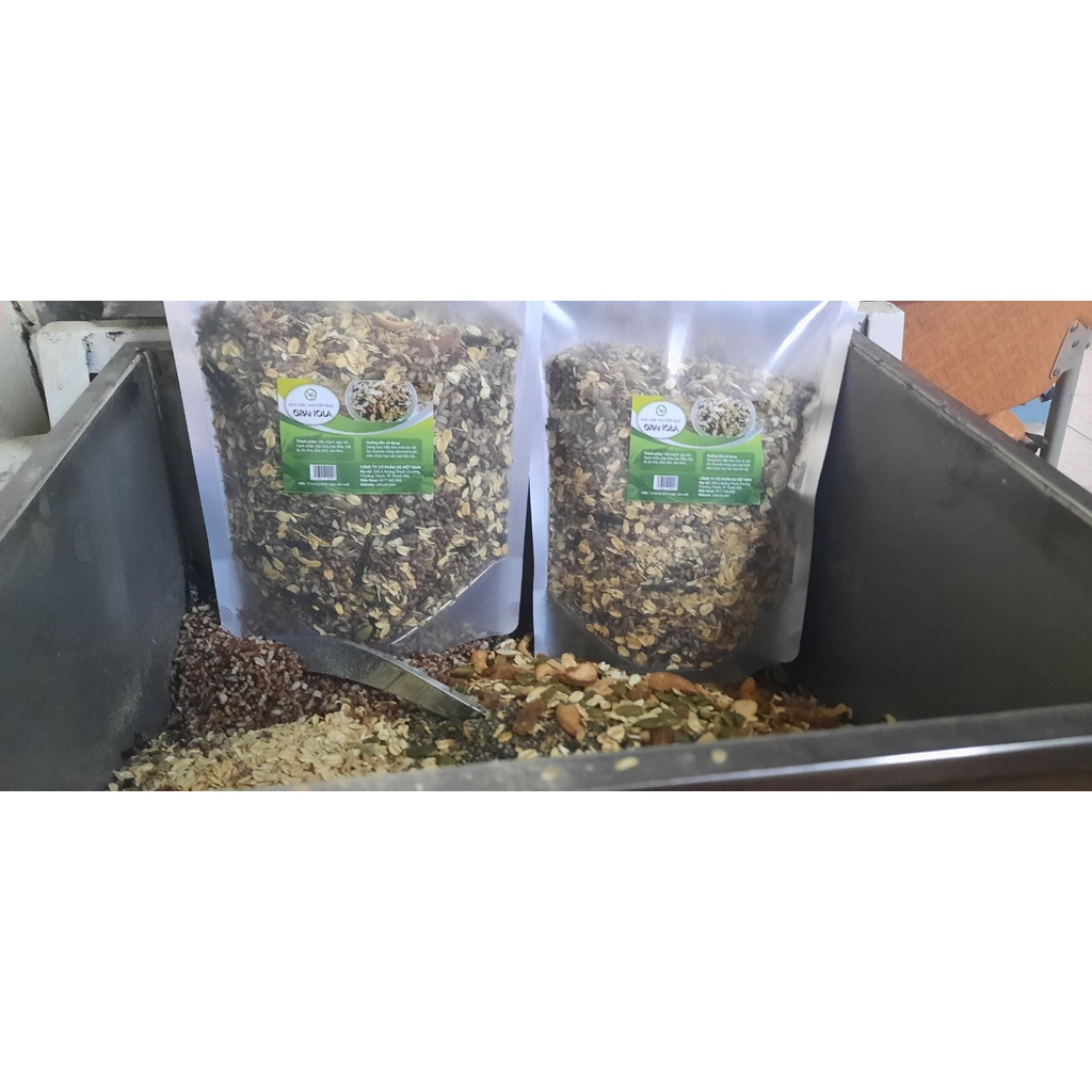  [Món Ăn Nhanh Lý Tưởng] 30gr Granola- Ngũ Cốc Nguyên Hạt