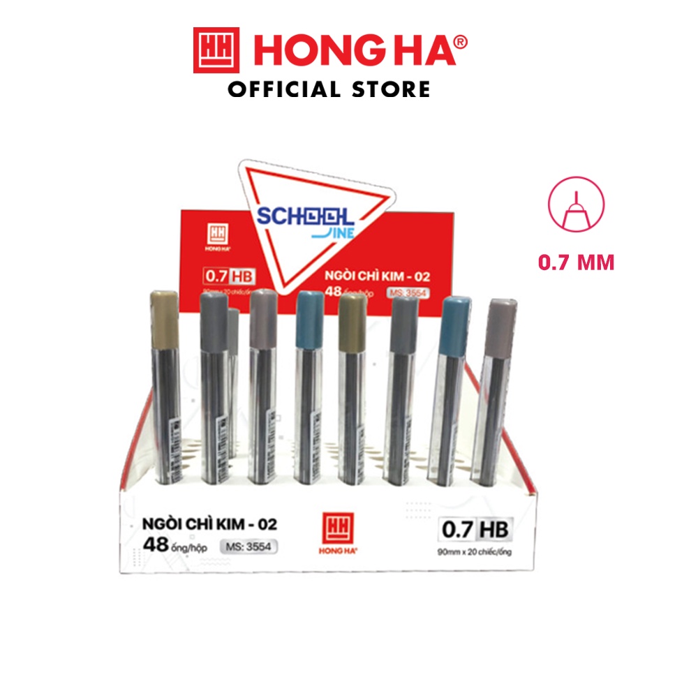Ngòi Chì Kim HB Hồng Hà 0.7mm - 3554
