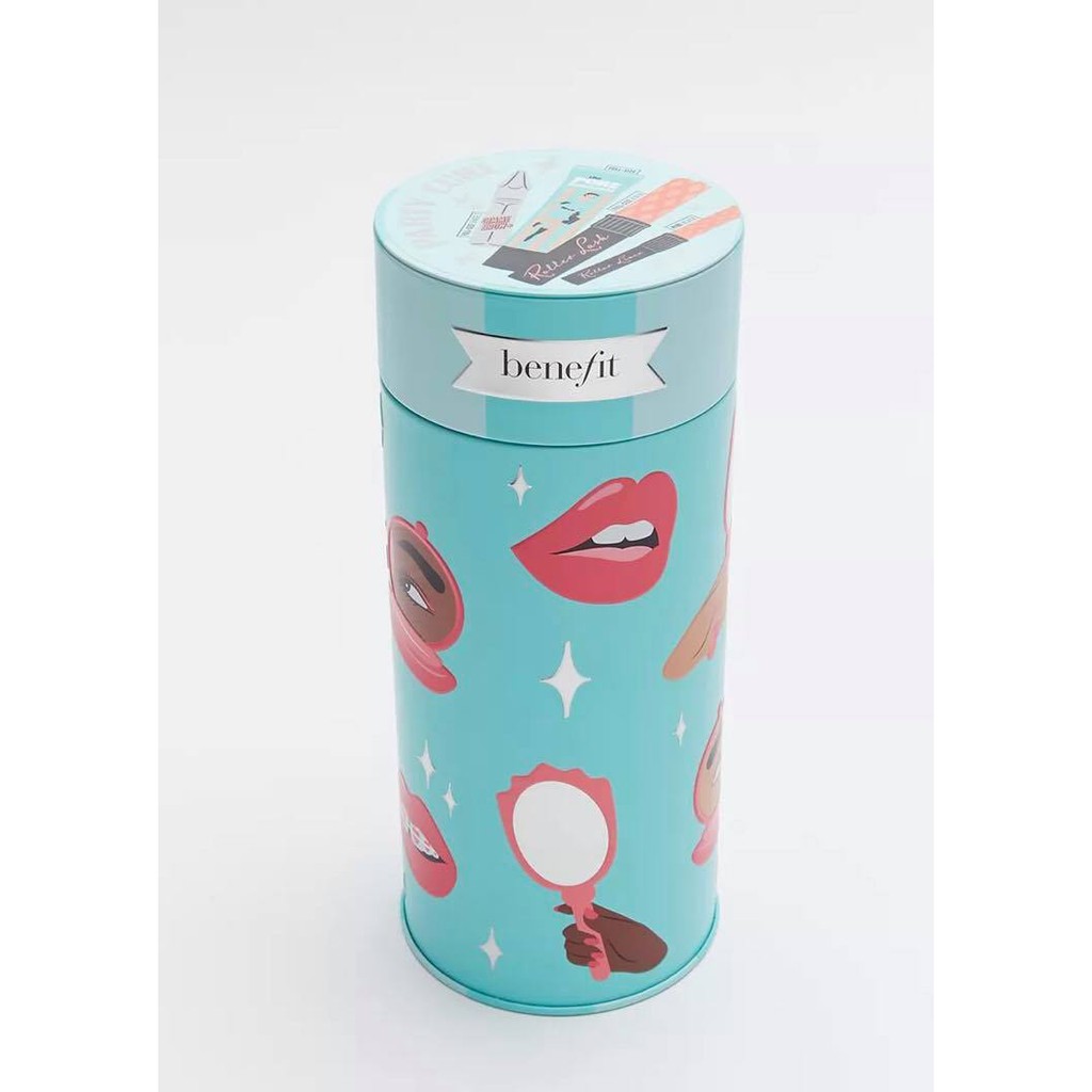 Benefit - Hộp thiếc đựng cọ phiên bản giới hạn Benefit Party Curl Gift Set | BigBuy360 - bigbuy360.vn