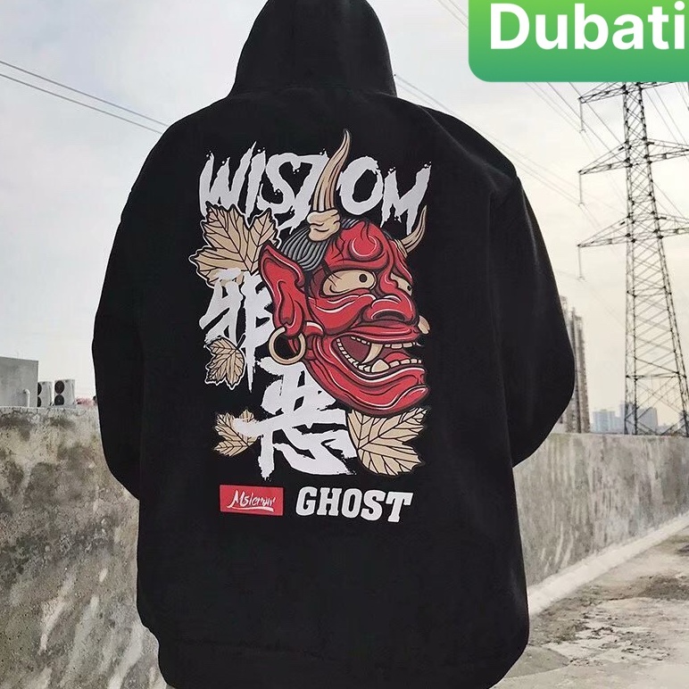 ÁO KHOÁC HOODIE NAM NỮ CHỐNG NẮNG LẠNH ĐÔNG HÈ MẶT QUỶ ĐẦU SỪNG HOT TREND 2021- DUBATI FASHION