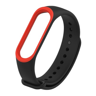 Dây đeo silicon hai màu for Xiaomi Mi Band 3