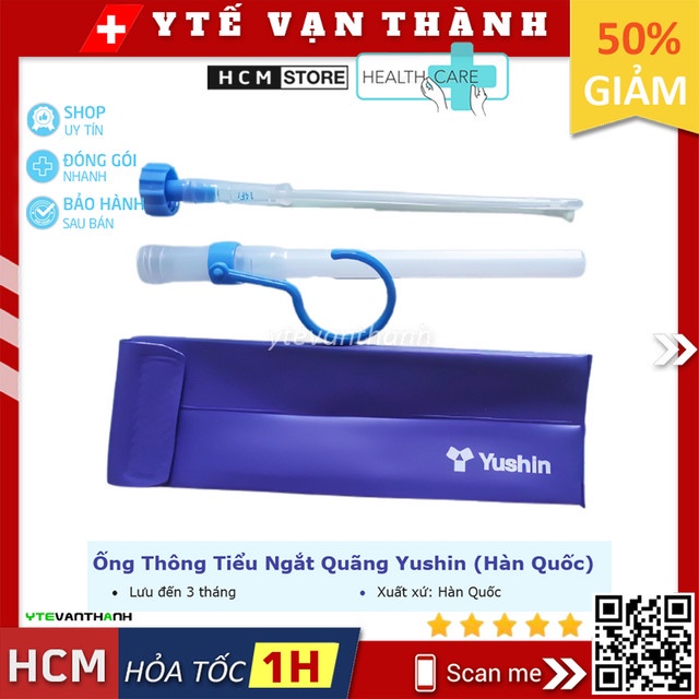 ✅ Ống Thông Tiểu Ngắt Quãng Yushin (Hàn Quốc) | Lưu đến 3 tháng -VT0609