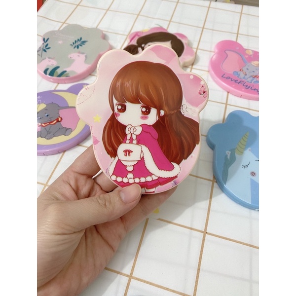 Gương lược nhựa