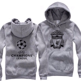 Áo unisex Hoodie in nỉ bông nhiều màu (35-68kg). H -FC câu lạc bộ bóng đá