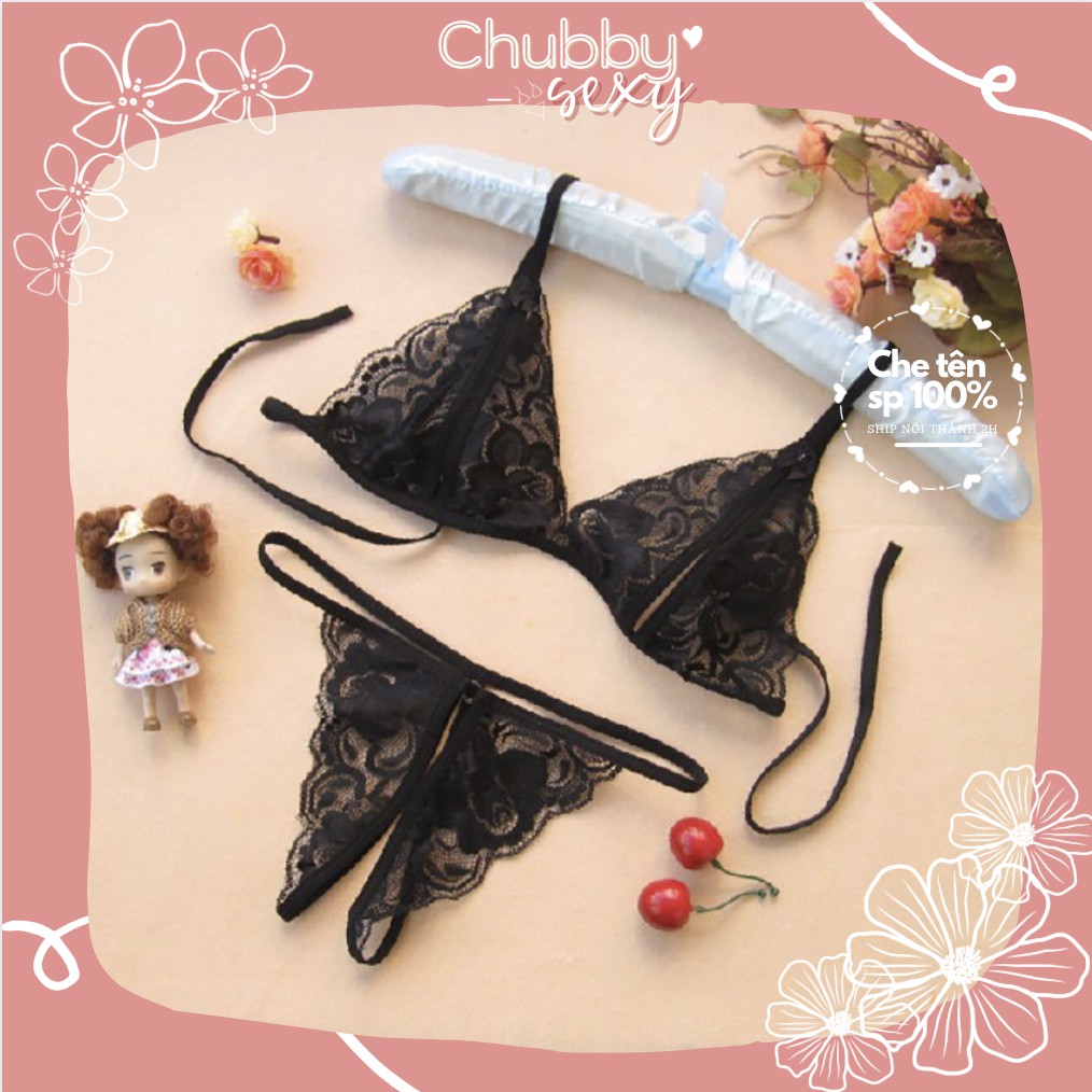 Bộ Đồ Lót Nữ Lọt Khe G-String - Nội Y Nữ Sexy - BDL02 - Chubby.Sexy