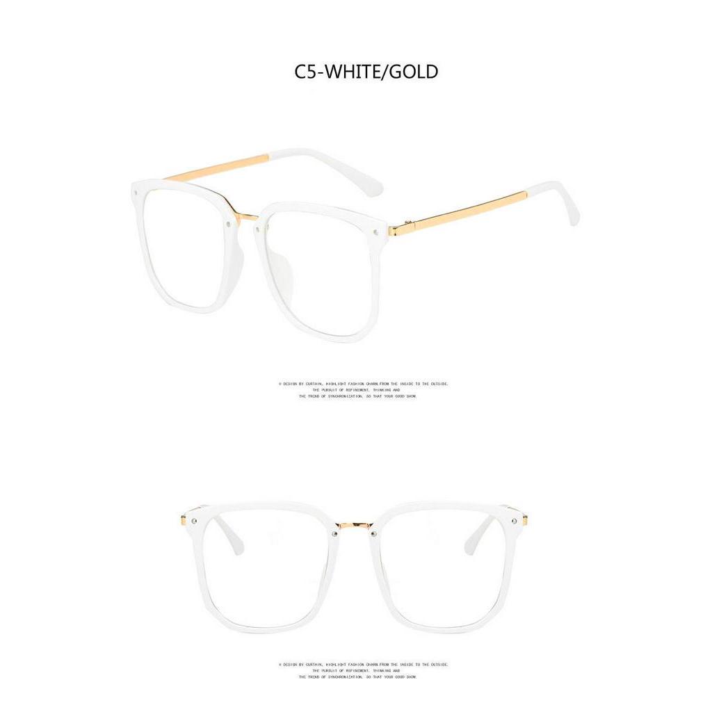 Kính Thời Trang Gọng Vuông Phong Cách Retro 2020