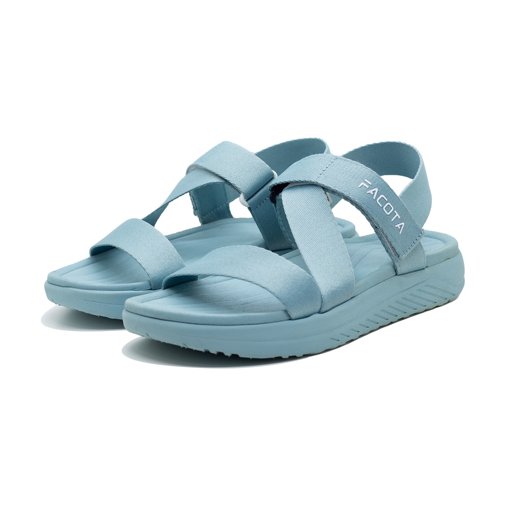 Giày sandal nữ quai dù V6 cao cấp đi học chính hãng R06 xanh ngọc